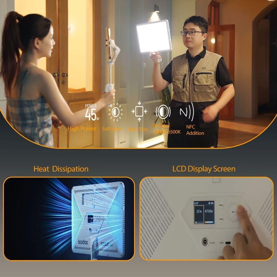 Godox P260C Pro LED Video Ligh - Video Light Panel Led recensie en prijs