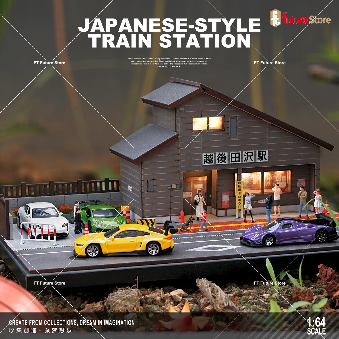 1/64 Simulation Japanese House - Photography Lighting Simulator Free recensie en prijs