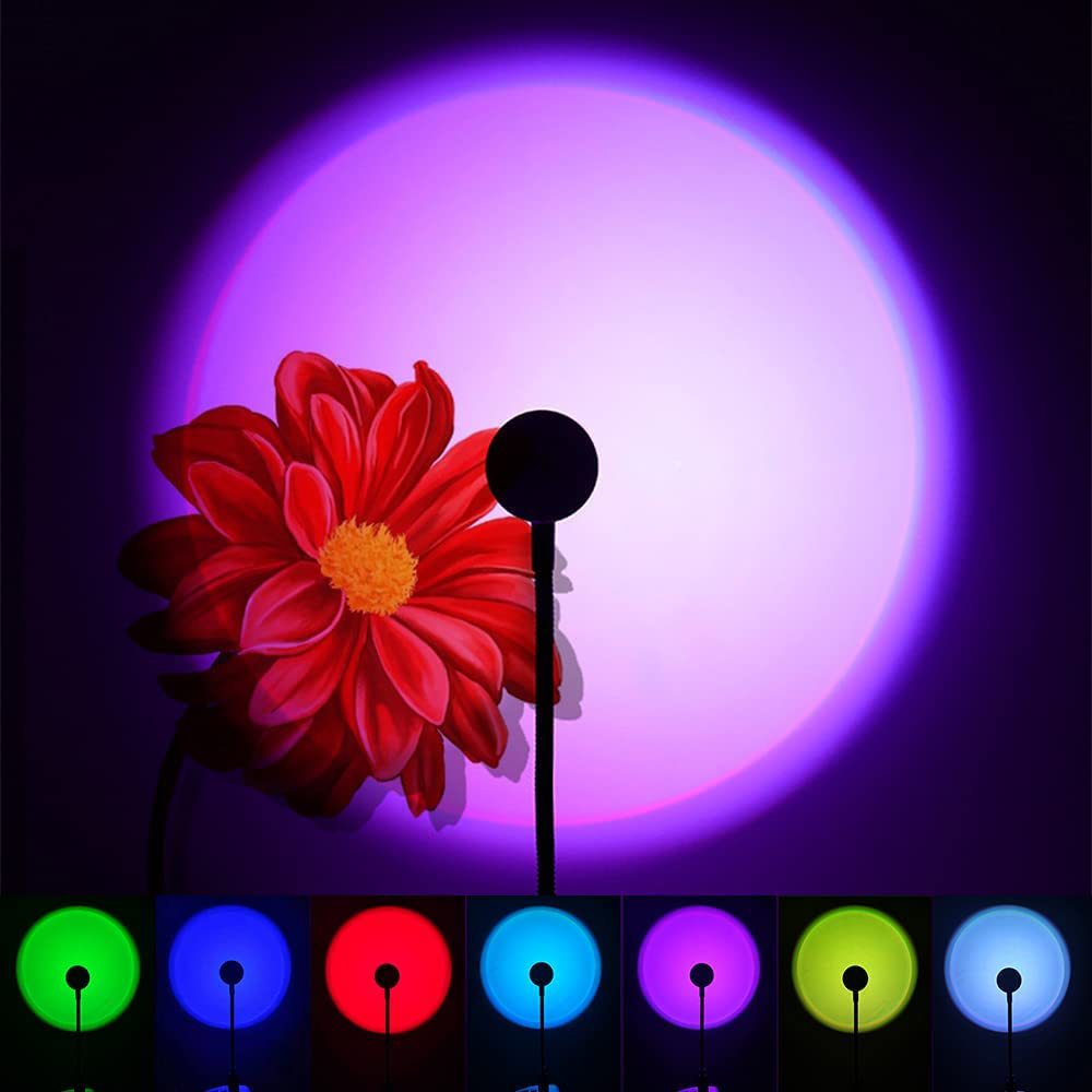 1x USB Sunset Lamp LED Rainbow - Photography Lighting Wall recensie en prijs