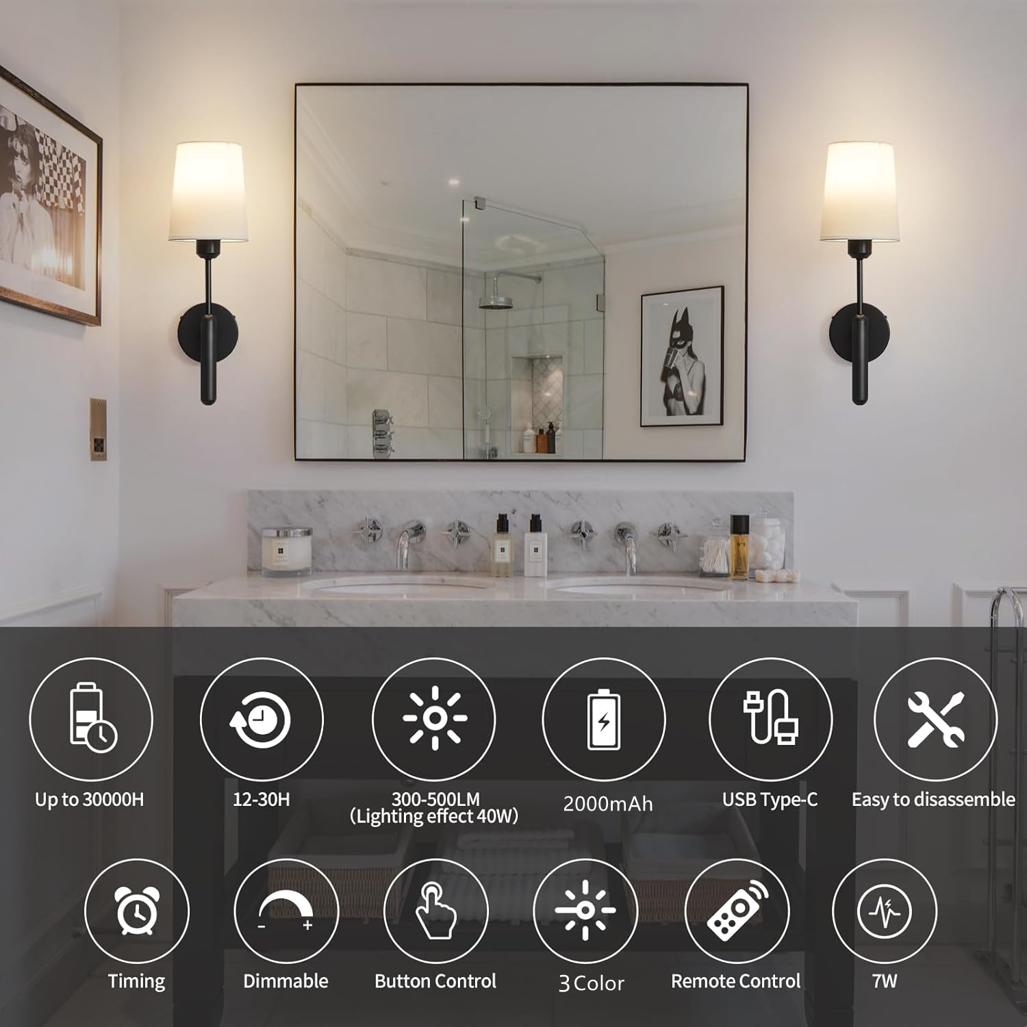 Wiring-Free Rechargeable Batte - Photography Lighting Wall recensie en prijs