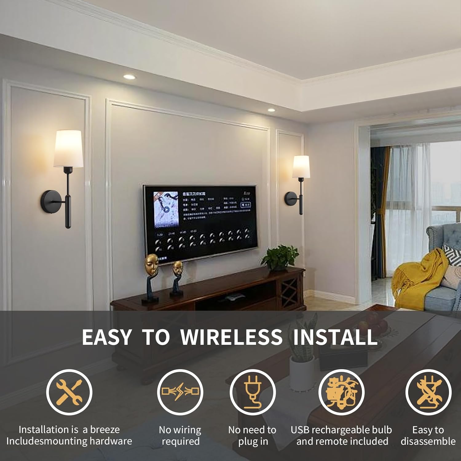 Wiring-Free Rechargeable Batte - Photography Lighting Wall recensie en prijs