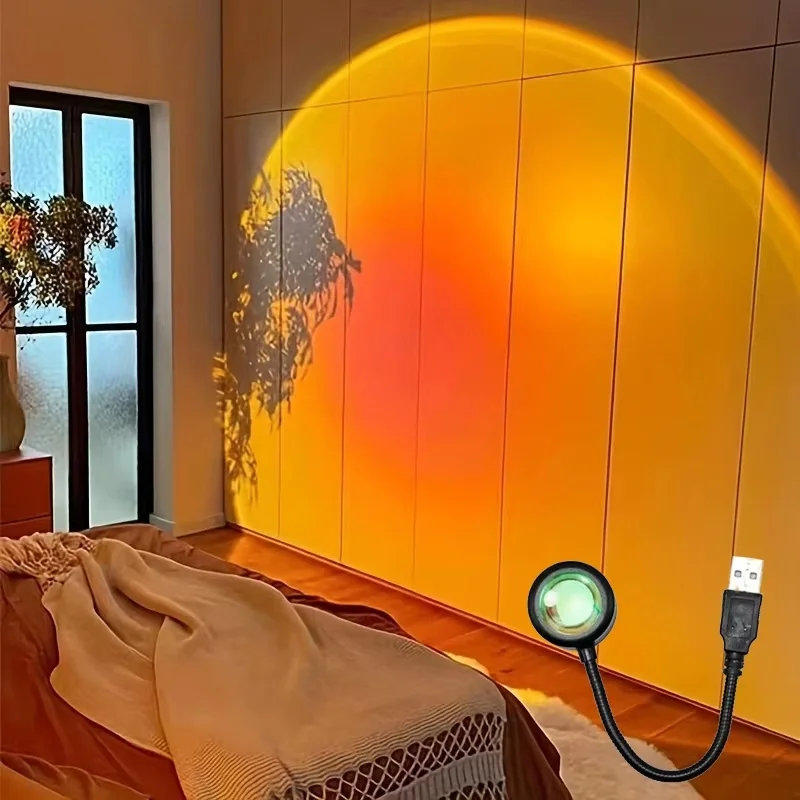 Mini USB ED Sunset Lamp Nightl - Photography Lighting Wall recensie en prijs