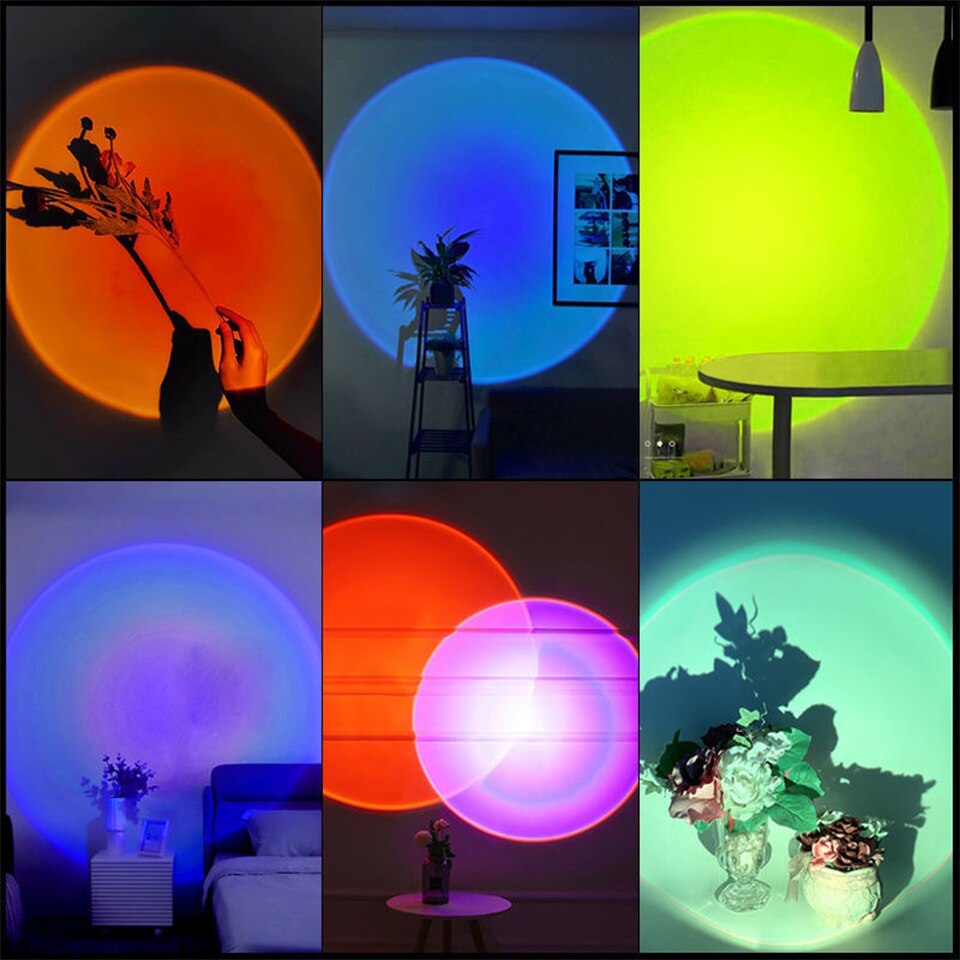 ZK40 LED Sunset Lamp Nightligh - Photography Lighting Diy recensie en prijs