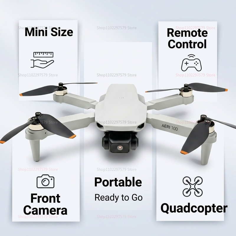 AERI 100 Drone with FPV VR Gog - Learn Photography Lighting recensie en prijs