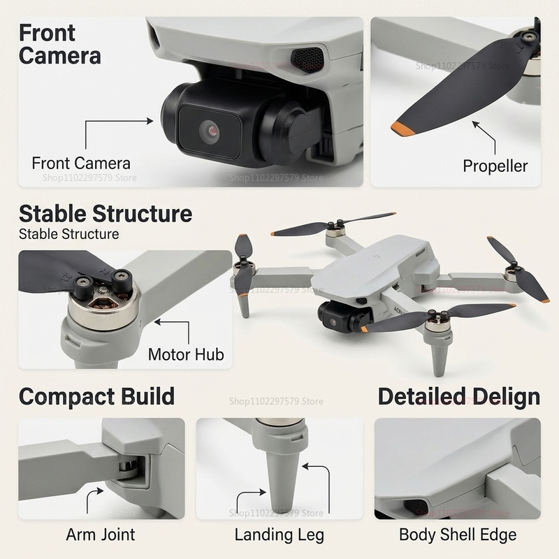 AERI 100 Drone with FPV VR Gog - Learn Photography Lighting recensie en prijs
