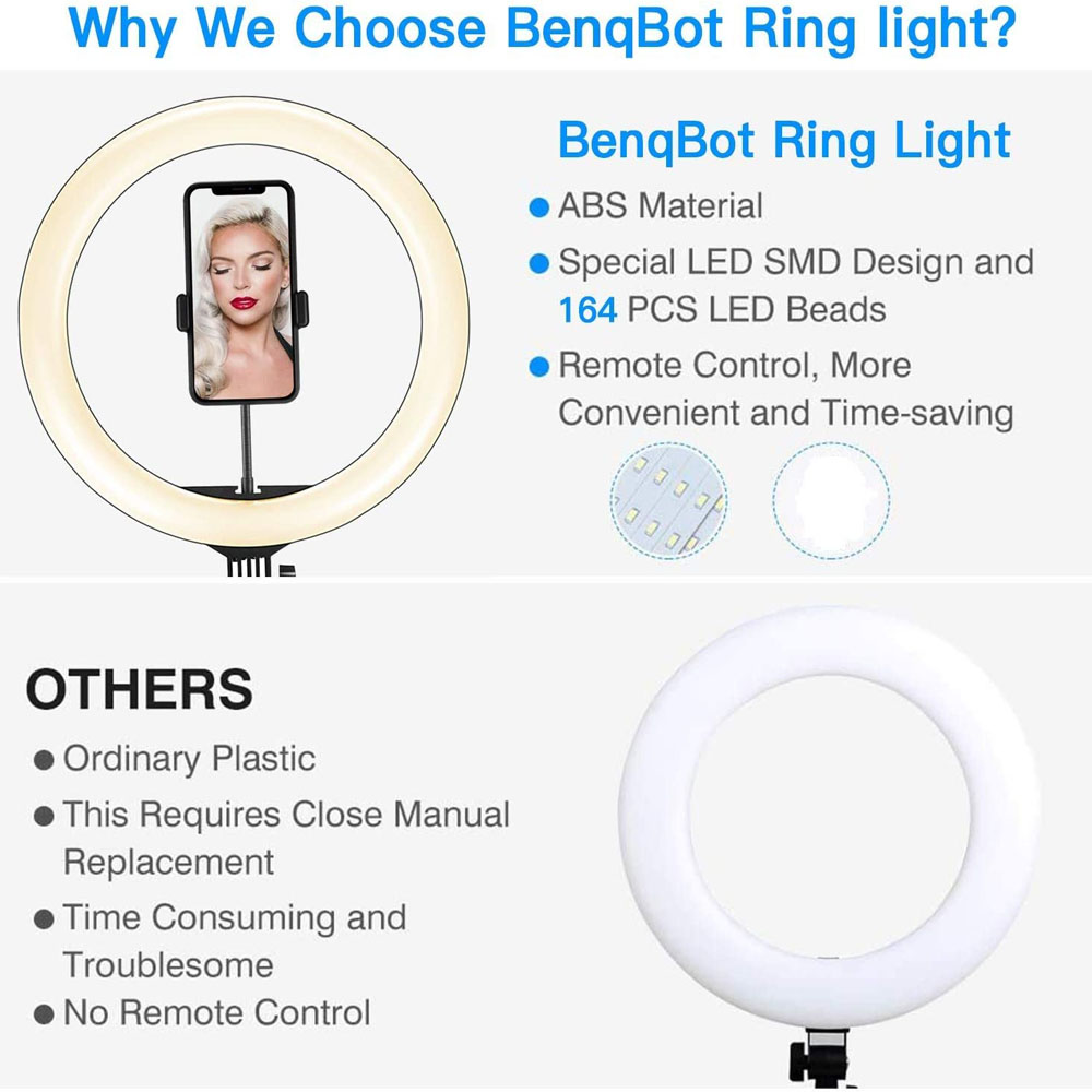 26 33CM Video Lights Dimmable  - Photography Lighting Overhead recensie en prijs