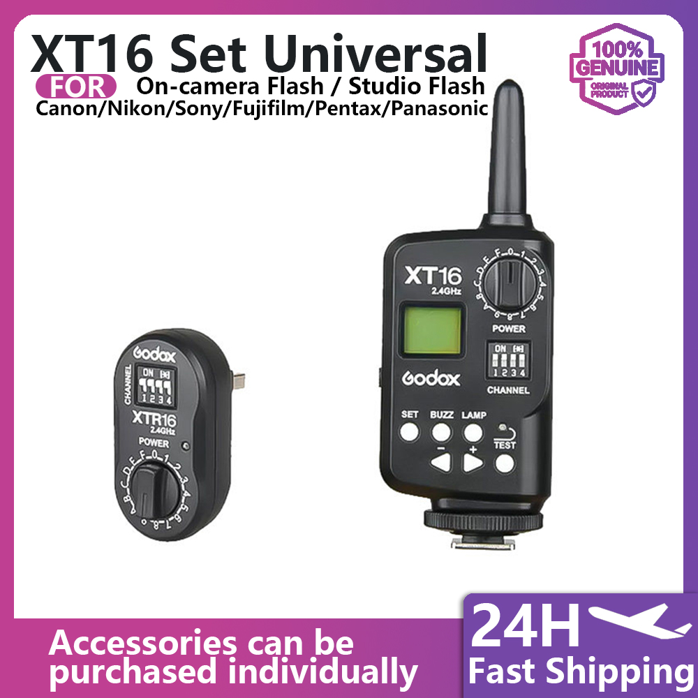 XT-16 Flash Trigger Set XTR16  - Trigger Receiver Set recensie en prijs