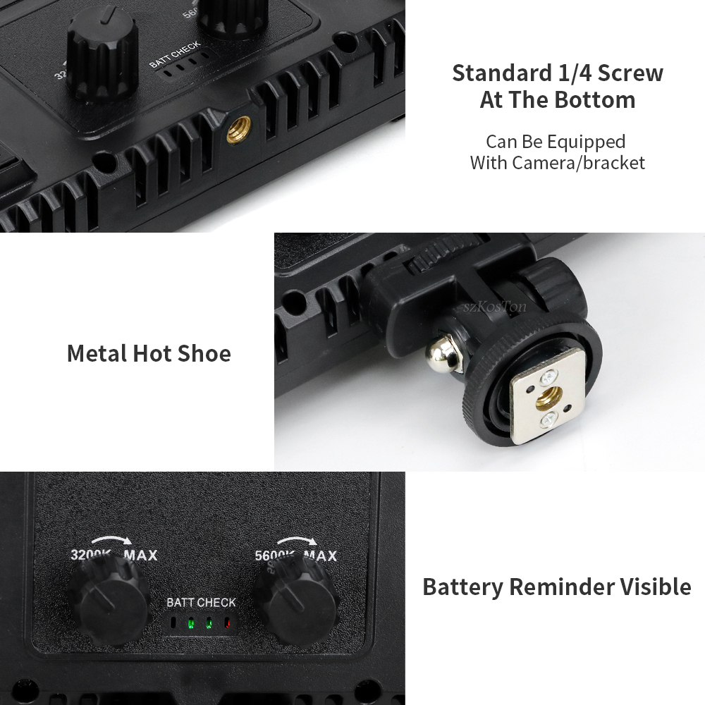 U800 U600 LED Photo Studio Vid - Video Light Panel Led recensie en prijs