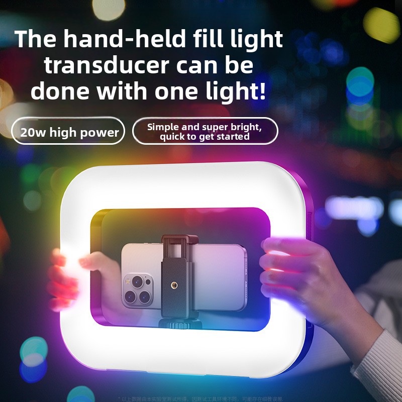 2025 New Handheld Ring Light f - Photography Lighting Diy recensie en prijs