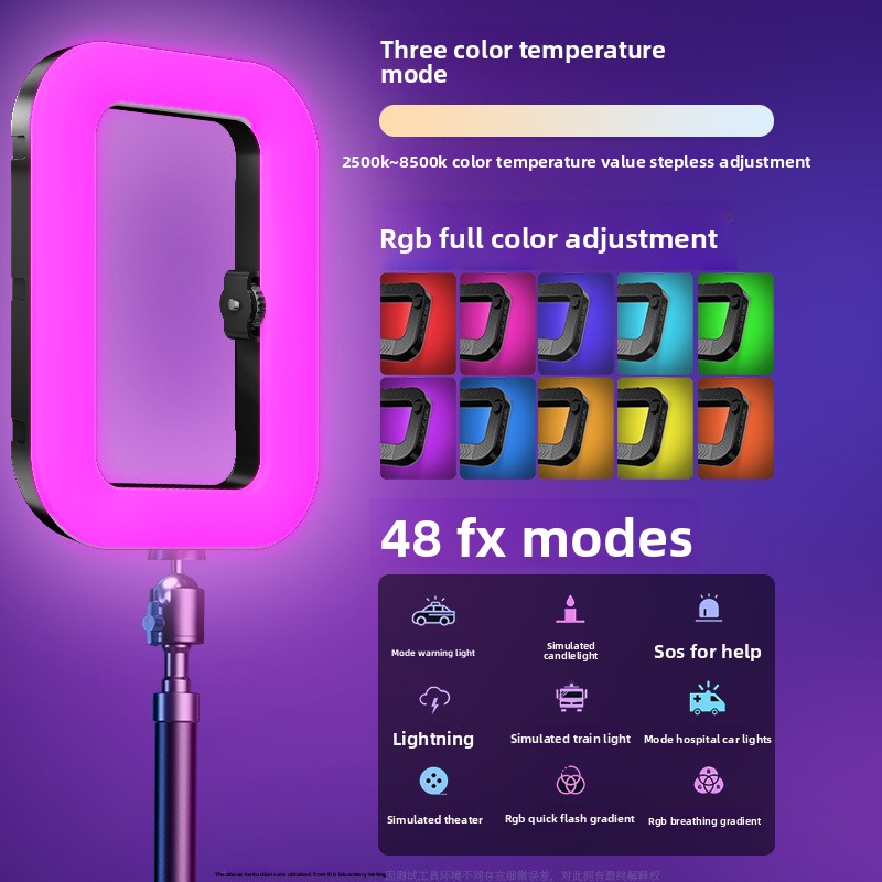 2025 New Handheld Ring Light f - Photography Lighting Diy recensie en prijs